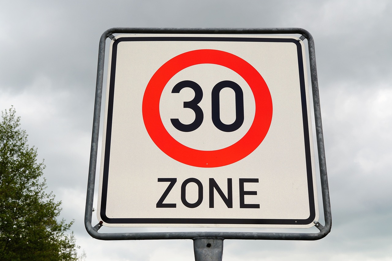 ¿Qué significa la señal zona 30?
