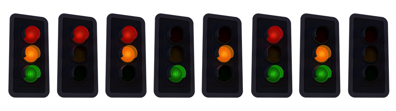 ¿Qué son los semáforos y que indica cada color?